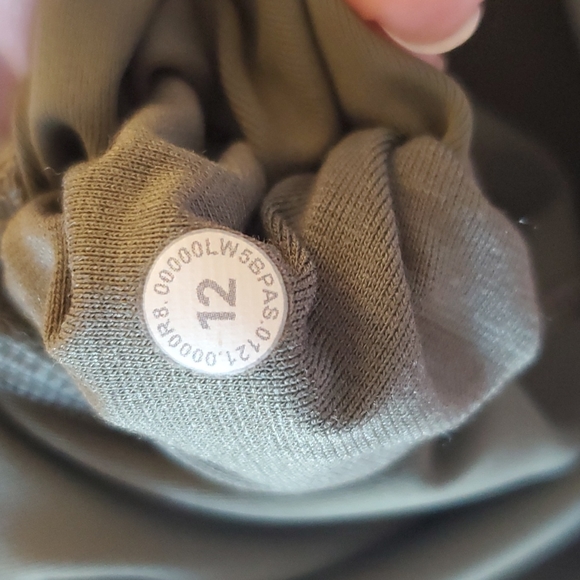 Lululemon Wunder Under Leggings Size 12 Sage Gray - Picture 5 of 5